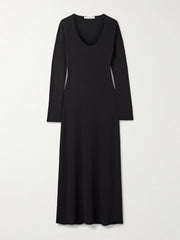 Mavy knitted midi dress