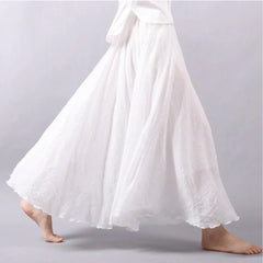 Bianca Pleated Maxi Skirt