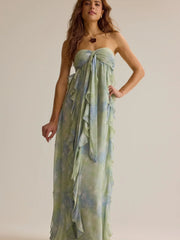 Harvey Ruffle Maxi Dress