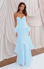 Twirl With Me Maxi Dress Baby Blue