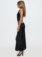 Look At You Go Asymmetrical Set Black