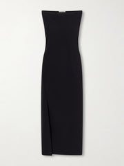 Ender crepe midi dress