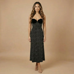 Isadora Polka Dot Midi Dress