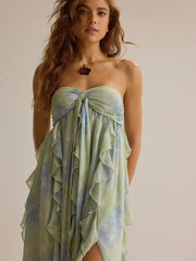 Harvey Ruffle Maxi Dress