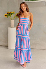 Paloma Striped Maxi Dress