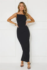 Touch Of Luxe Maxi Dress Black