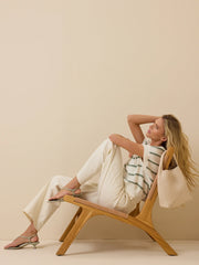Kira Striped Knit Top