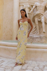 Sundown Escapades Maxi Dress Yellow