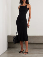 Jersey midi dress