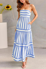 Paloma Striped Maxi Dress