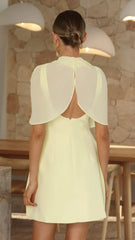 Zahni Mini Dress - Yellow