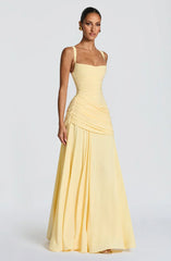 Sura Maxi Dress - Lemon