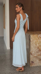 Mina Maxi Dress - Baby Blue