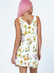 Nellie Mini Dress Multi Floral
