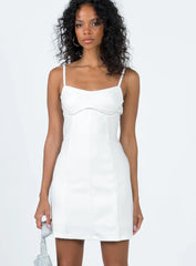 Lunara Mini Dress White