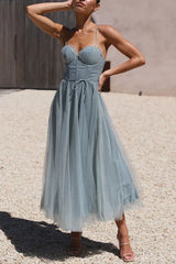 Flowy Elegant Maxi Dress for Women - Perfect for Wedding Guests & Formal Occasions