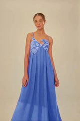 Marina Fish Maxi Dress