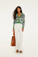 Off-White Manoela Buttoned Knit Cardigan