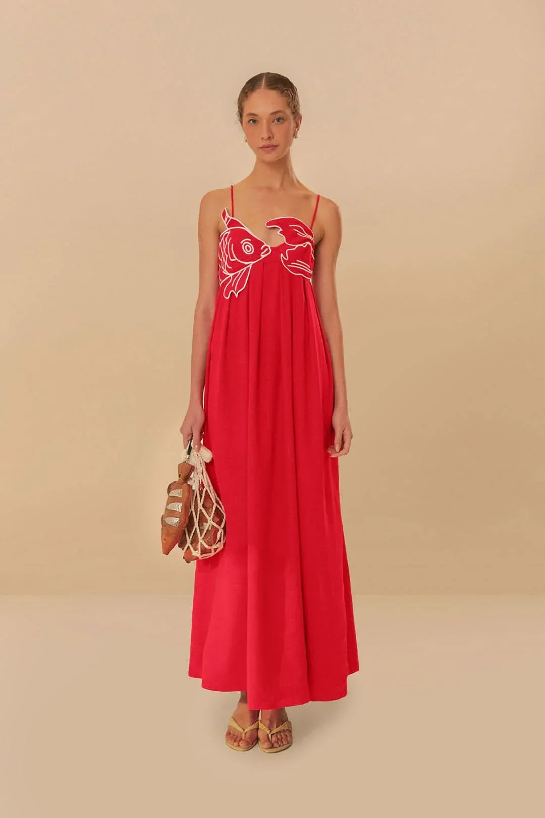 Marina Fish Maxi Dress